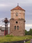 Водонапорная башня на территории локомотивного депо Хвойная