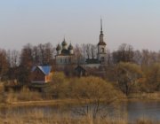 Вид на церковь Богоявления с Макарьевского ручья
