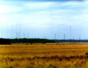 Антенное поле радиоцентра "Северный"
