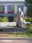 Скульптура солдата композиции памятника героям ВОВ
